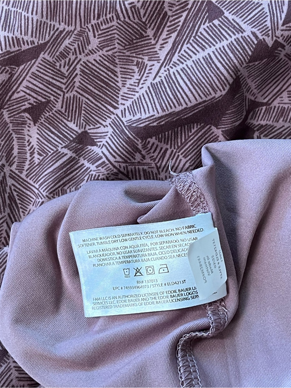 Eddie Bauer Purple Halter Athletic Sundress - Picture 10 of 10